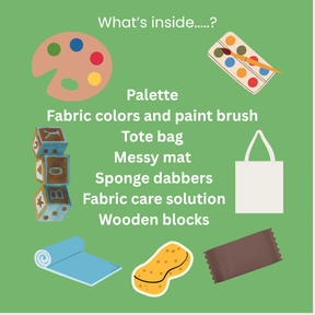 DIY Tote Bag Block Printing Kit