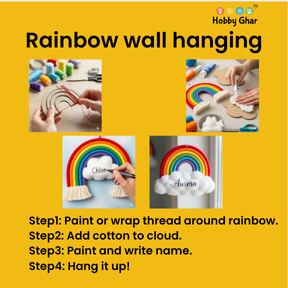 DIY Rainbow Wall Hanging Kit