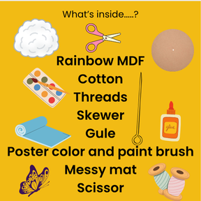 DIY Rainbow Wall Hanging Kit