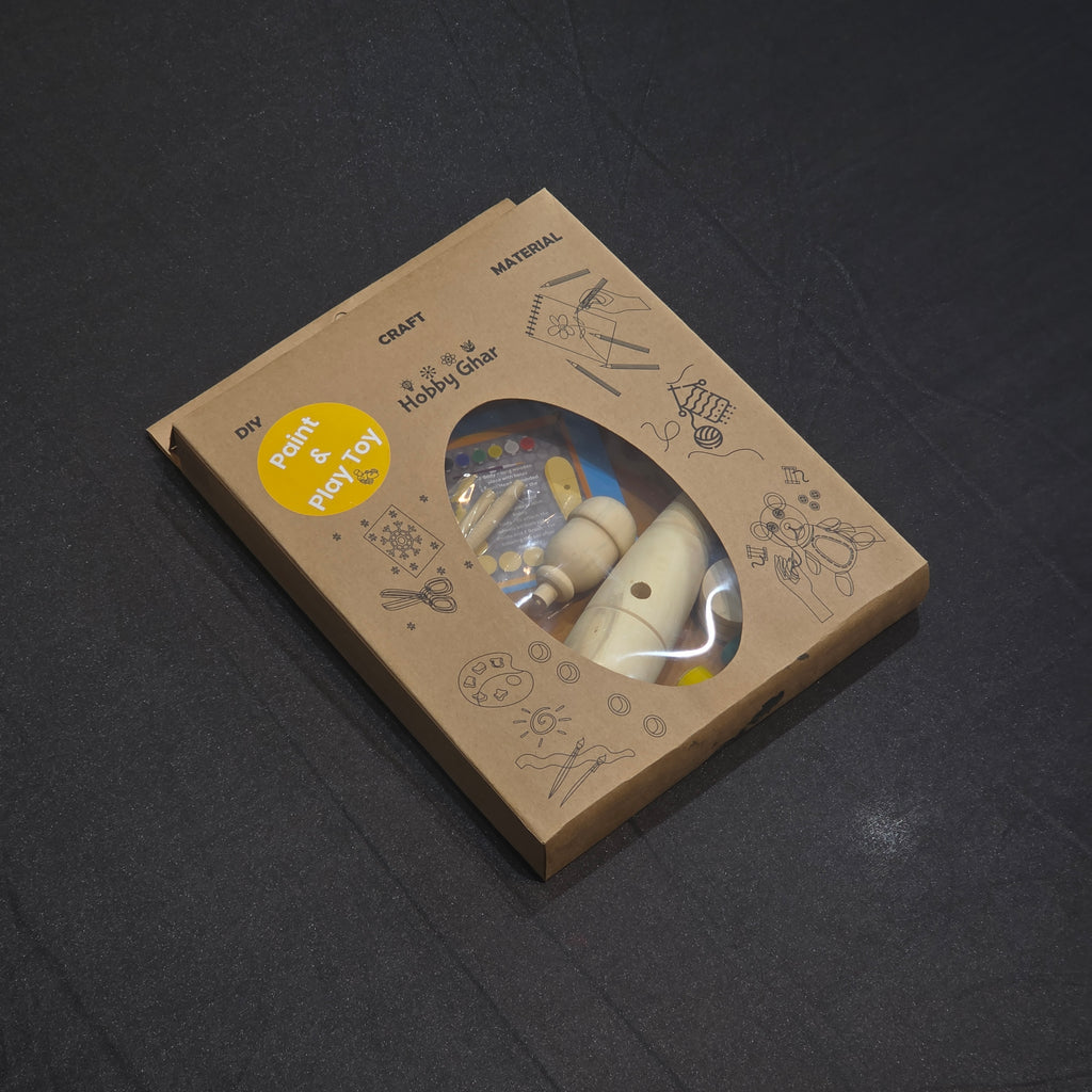 DIY Paint and Play Toy (Car) Kit