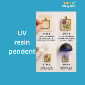DIY UV Resin Pendant Kit
