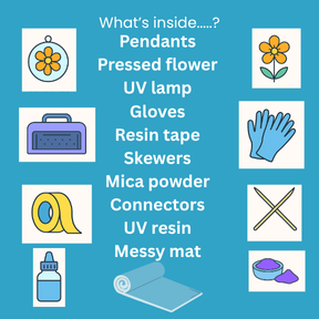DIY UV Resin Pendant Kit