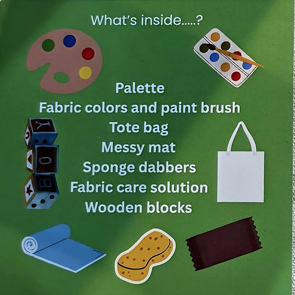 DIY Tote Bag Block Printing Kit