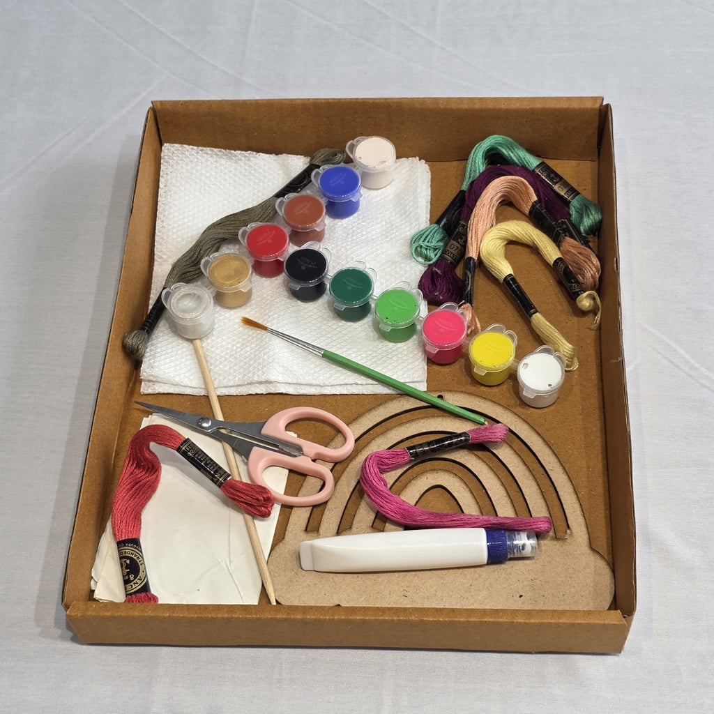 DIY Rainbow Wall Hanging Kit