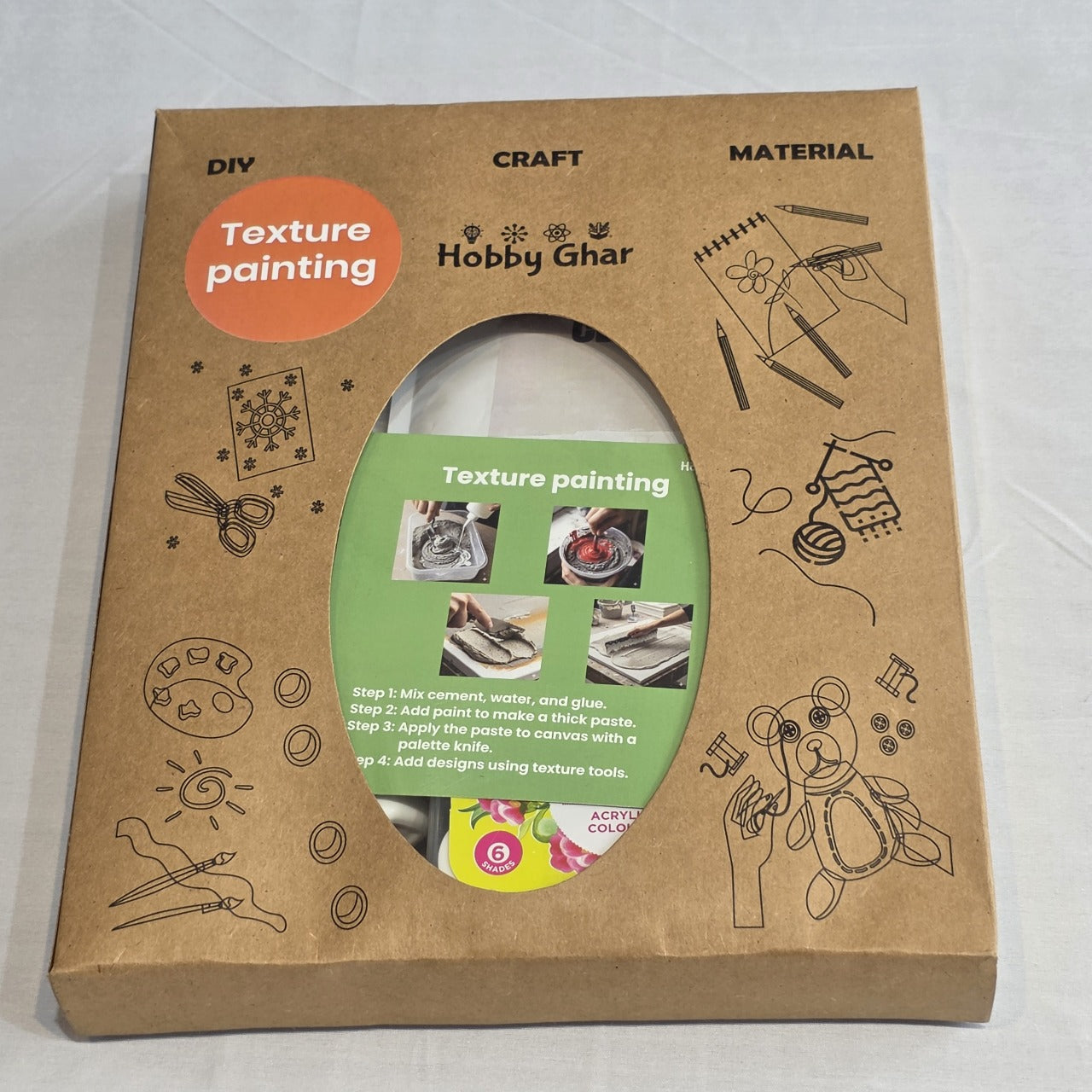 DIY Texture Painting Kit