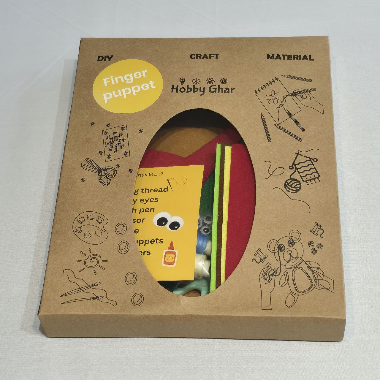 DIY Finger Puppet Kit