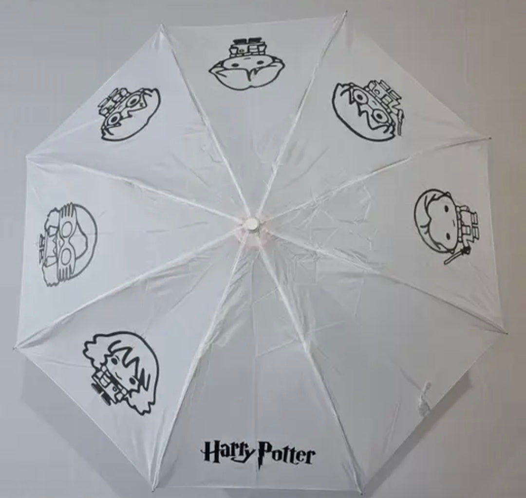 Clear Umbrella with Cartoon Character Designs, Transparent Rain Protection