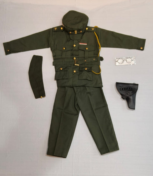 Shubash Chandra Bose Costume For Kids