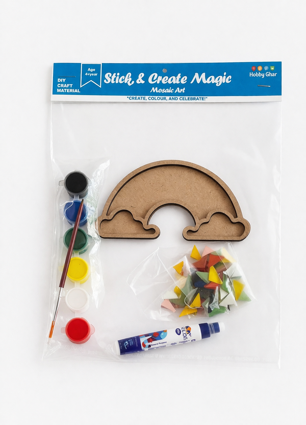 Stick and Create Magic Mosaic Art