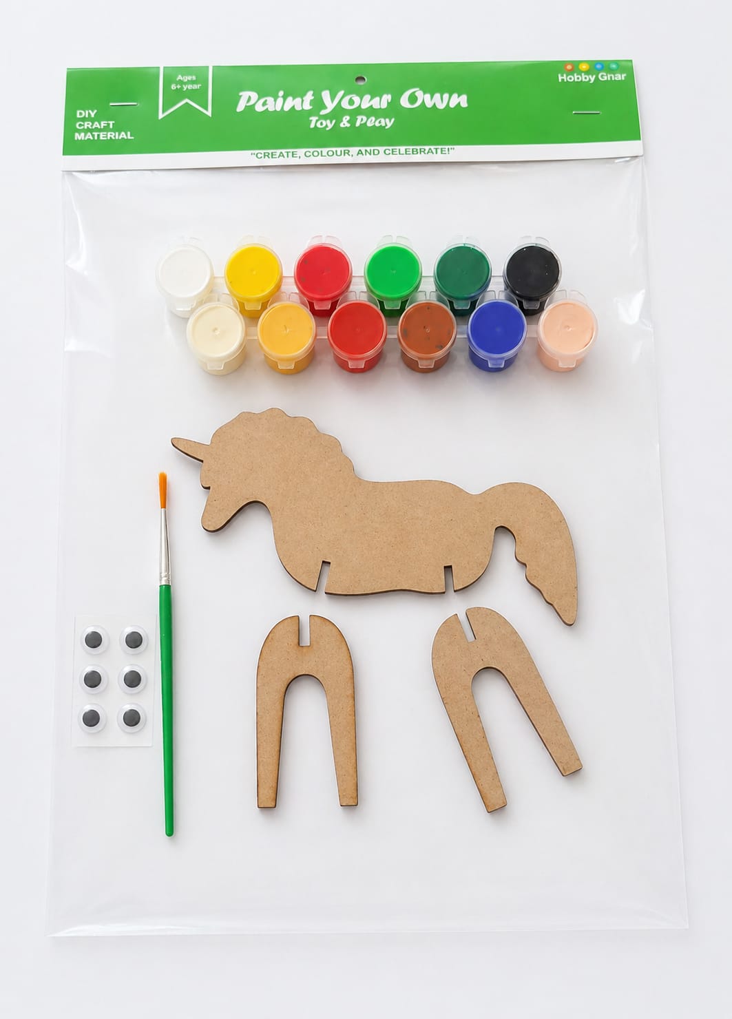 Paint and Play Your Own Toy Unicorn